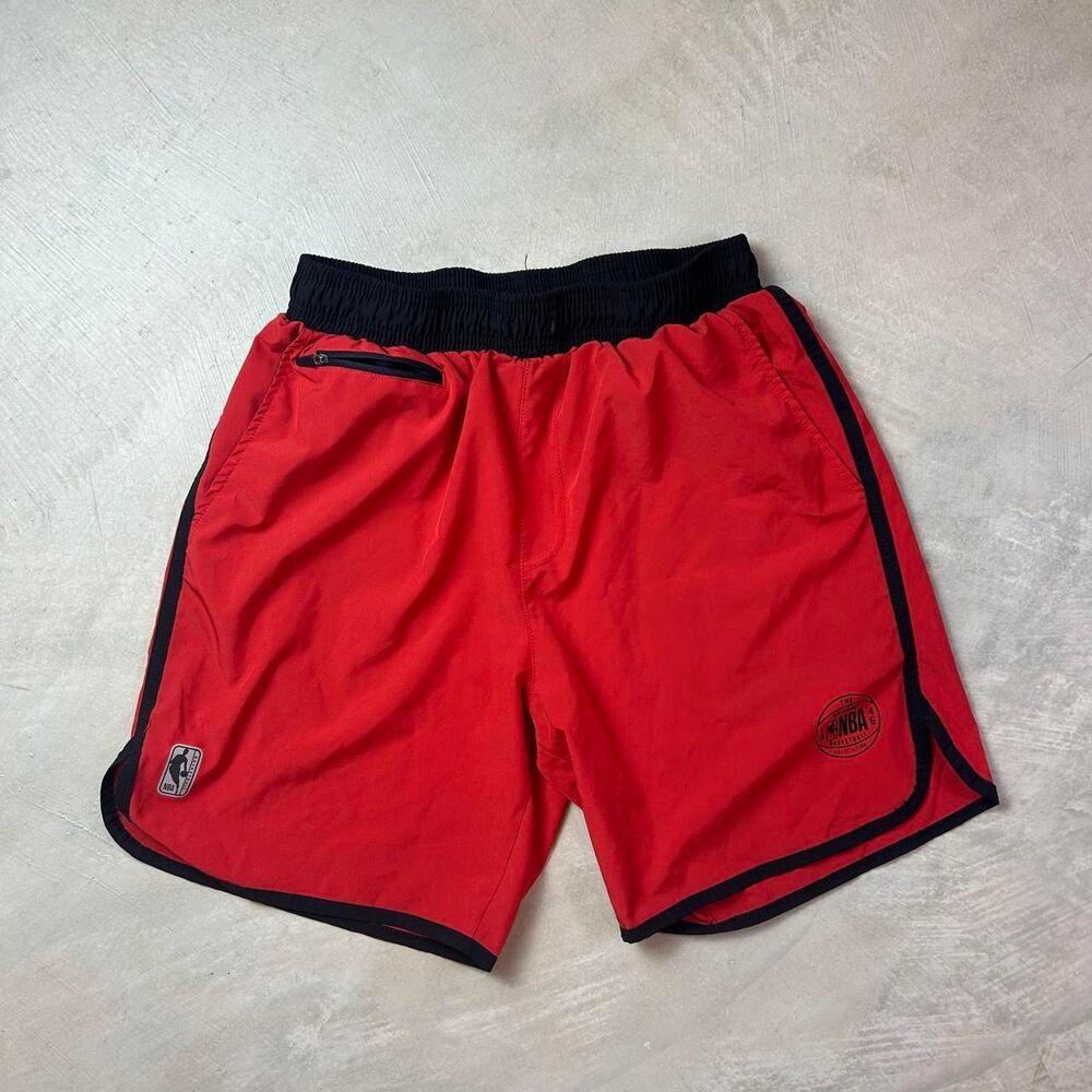 Nba Men's Red Shorts